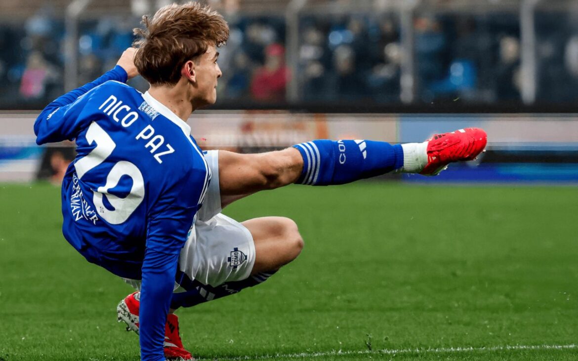 Drama Transfer Nico Paz: Como 1907 Tolak Tawaran Fantastis dari Tottenham Hotspur